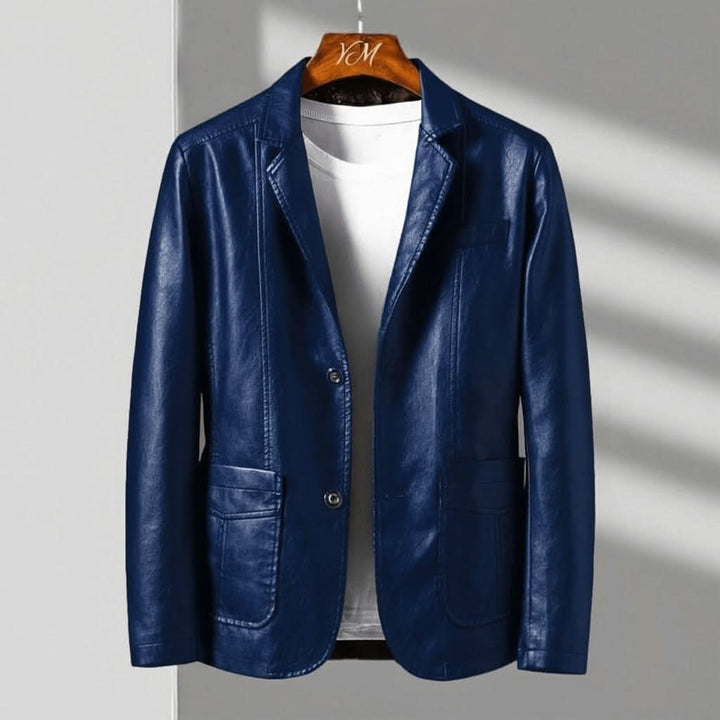 ALESSANDRO | LEATHER BLAZER