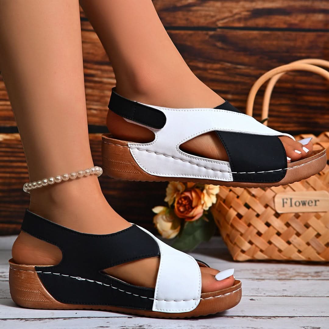 ELINA | COMFORT WEDGE SANDALS