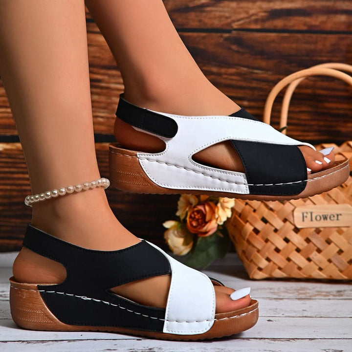 ELINA | COMFORT WEDGE SANDALS