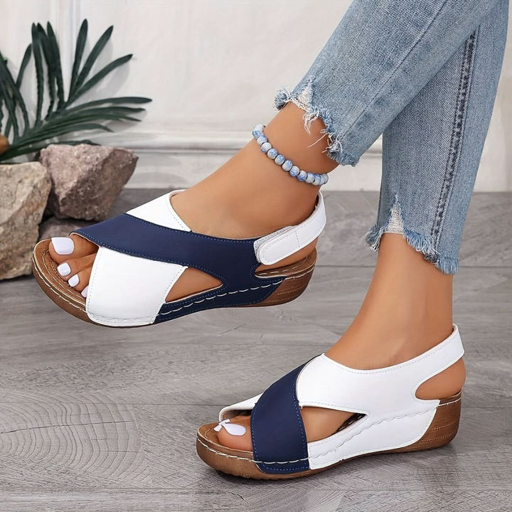 ELINA | COMFORT WEDGE SANDALS