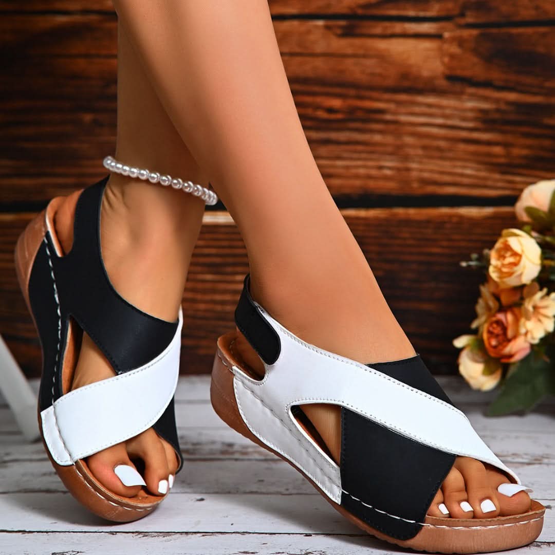 ELINA | COMFORT WEDGE SANDALS