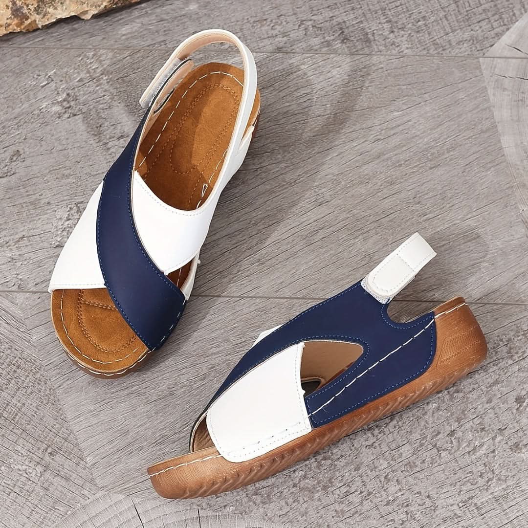 ELINA | COMFORT WEDGE SANDALS