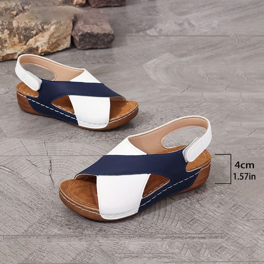 ELINA | COMFORT WEDGE SANDALS