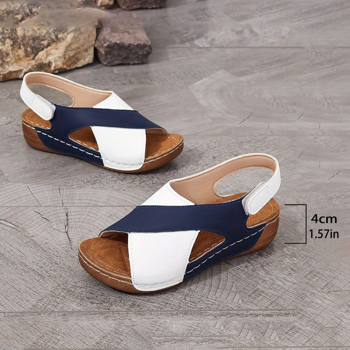 ELINA | COMFORT WEDGE SANDALS