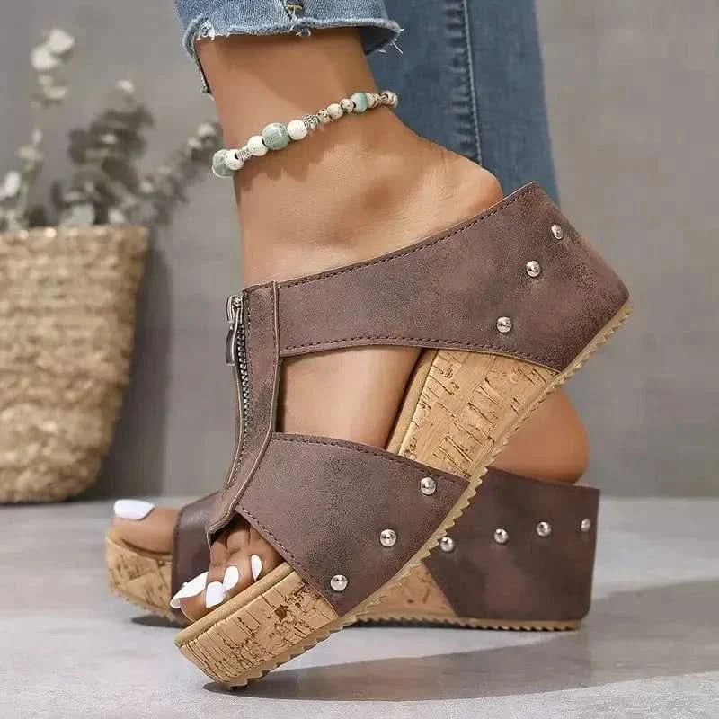 ARIA | ZIP-UP ORTHOPEDIC SANDALS