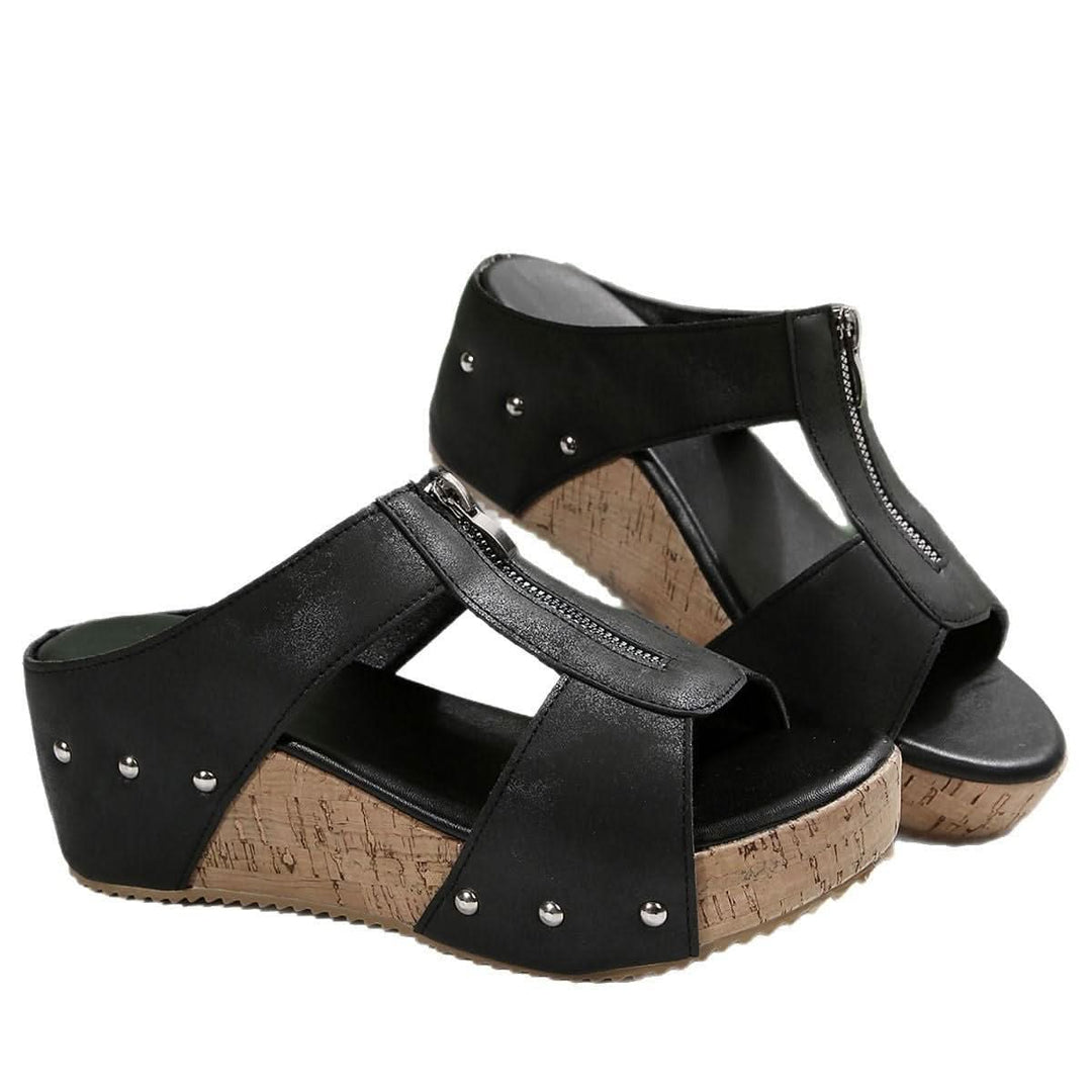 ARIA | ZIP-UP ORTHOPEDIC SANDALS